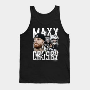 VINTAGE FOOTBALL MAXX CROSBY BOOTLEG Tank Top